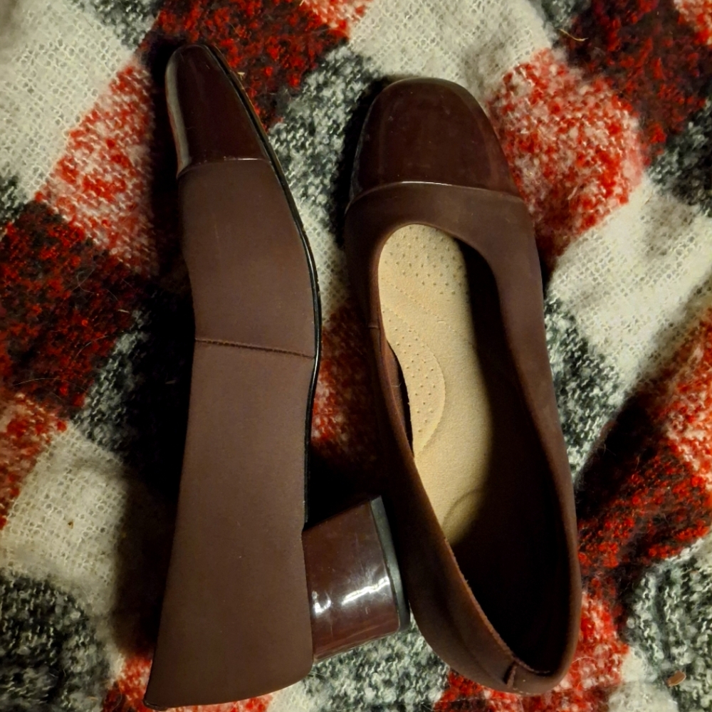 🍀3/15 Collection Clark's Brown Heels
